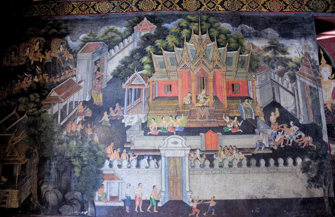 Ayutthaya - Wat_Suwan_Dararam - particolare