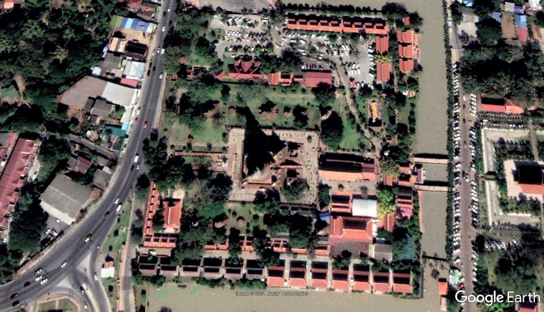 Ayutthaya - Wat_Yai_Chai_Mongkhon - Mappa