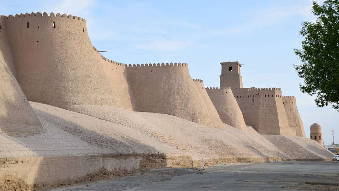 Khiva. Le mura esterne
