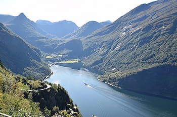 Geiranger, Flydalsjuvet e Ørnesvingen