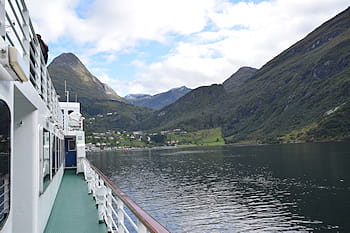 Geirangerfjorden. Minicrociera